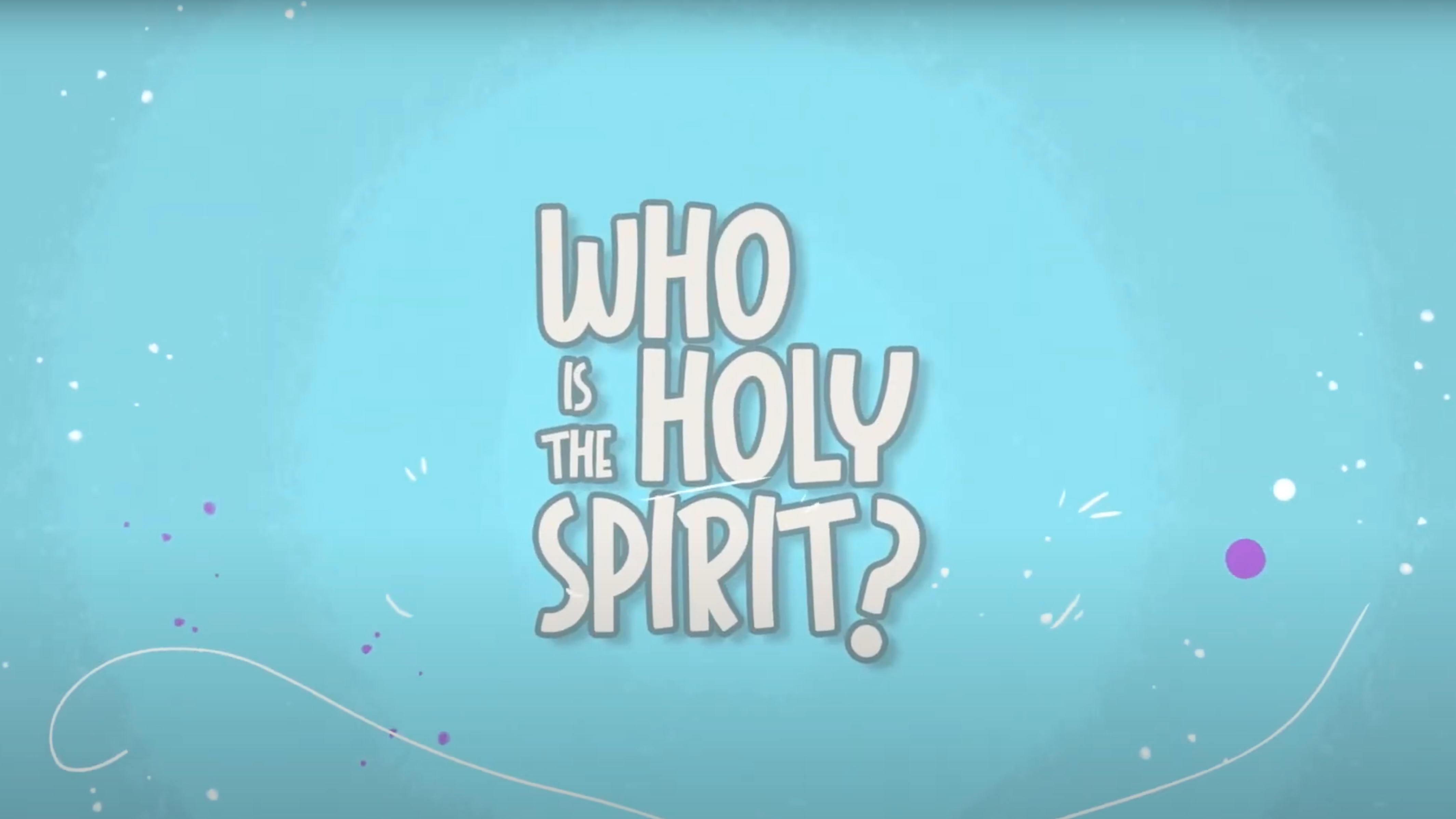 Who is the holy spirit video cover