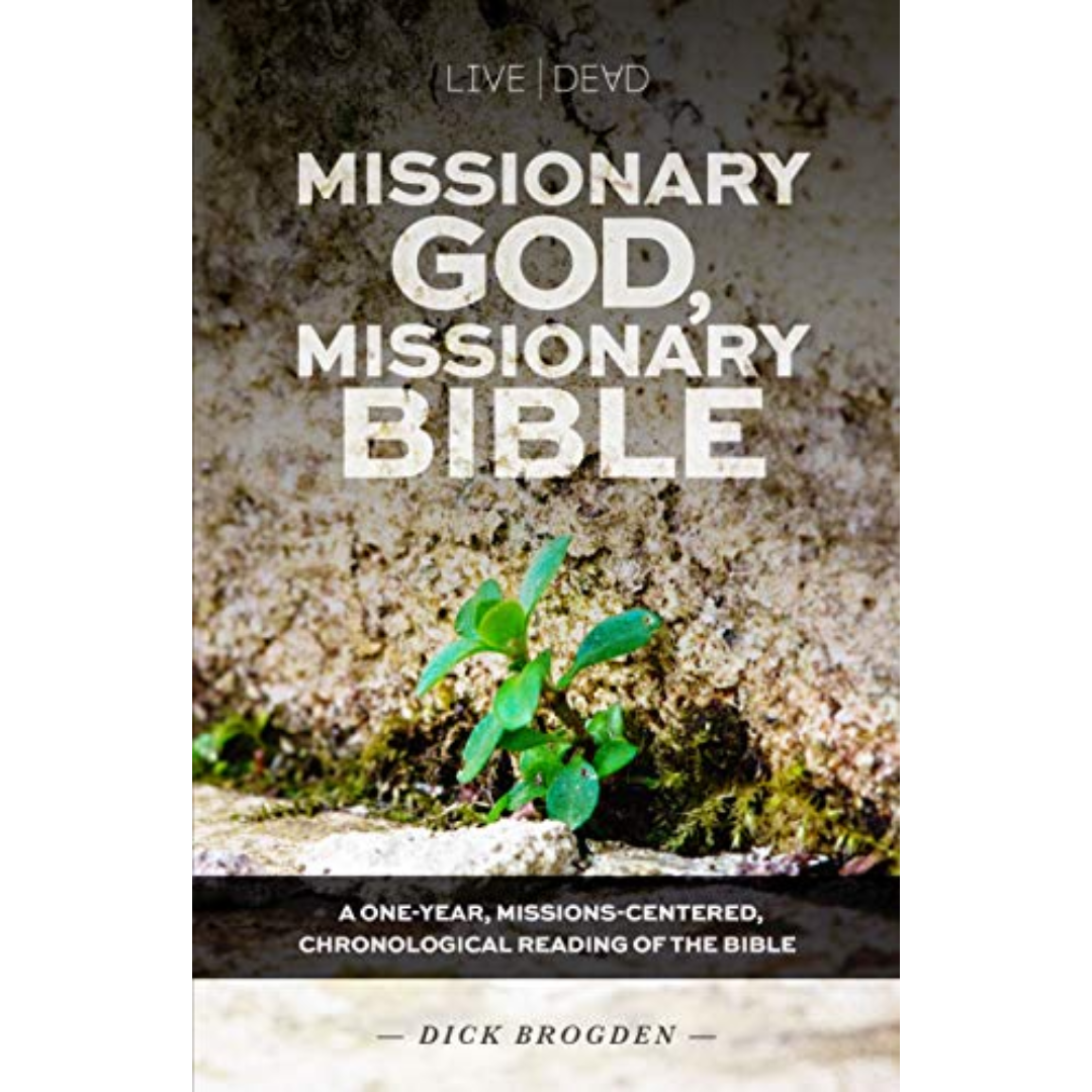 Missionary god, missionary bible book cover
